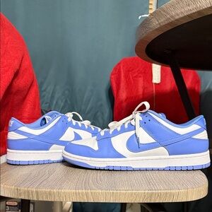Nike Blue and White Sneakers